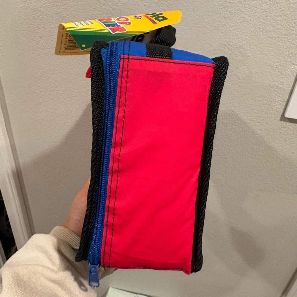 Vintage 1999 Crayola On The Go Color Carrier Lunchbox Travel Case New With Tags